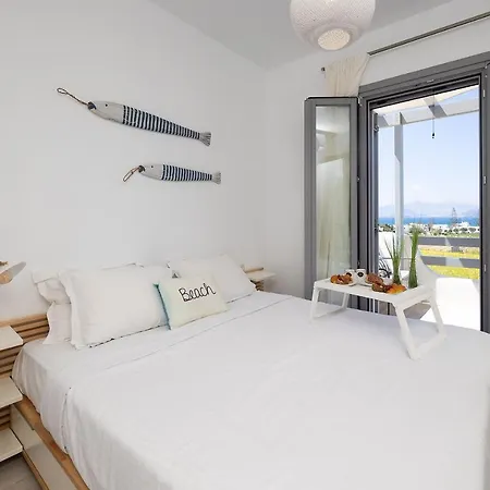 The Nine Graces - Beach Apartment Clea, Hot Tub And Sea Views Agia Anna (Naxos)